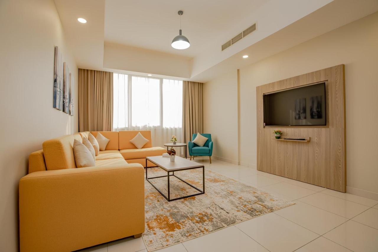 Platinum Coast Hotel Apartments Φουτζάυρα Εξωτερικό φωτογραφία Living room